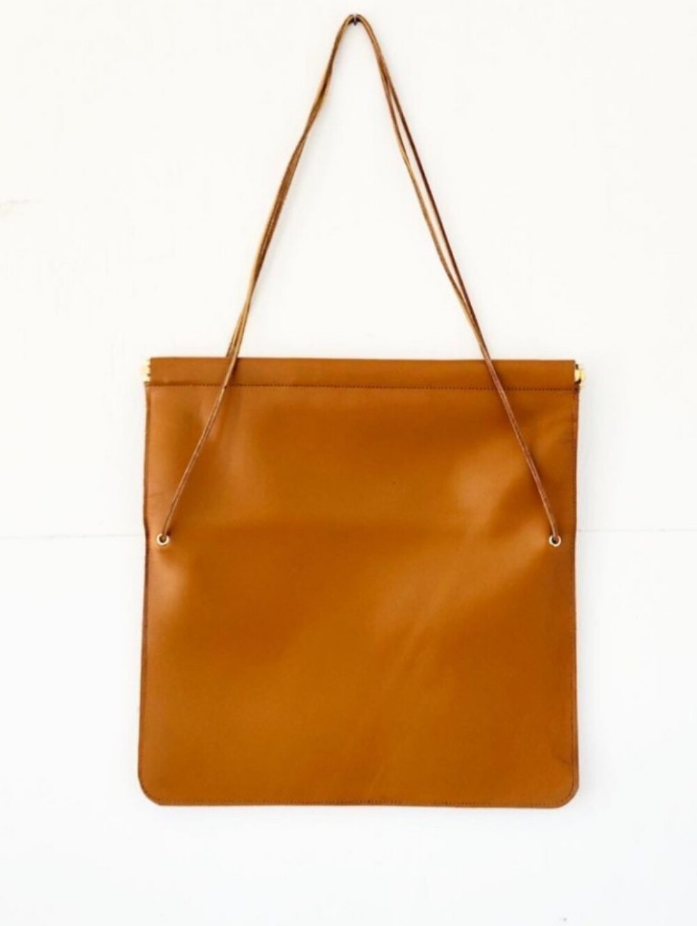 Toronto Brand Last Shoes Handmade Convertible Purse With Brass Hinge Opening